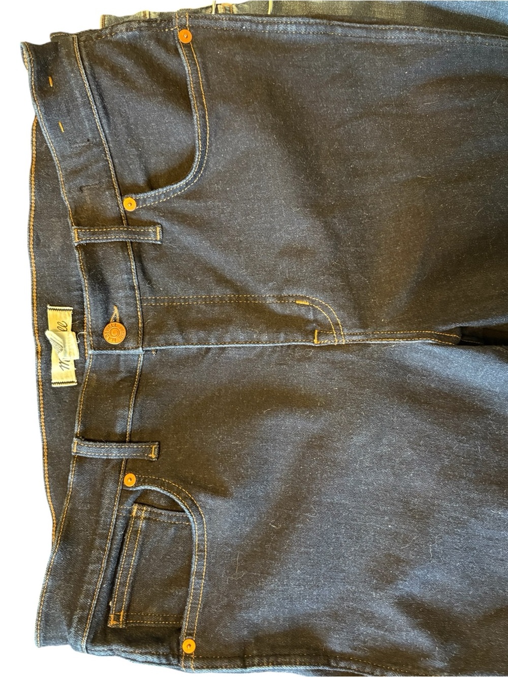 🔥 Like New Madewell Mid-Rise Stovepipe Jeans – Indigo Wash | Size 31 - Picture 5 of 9